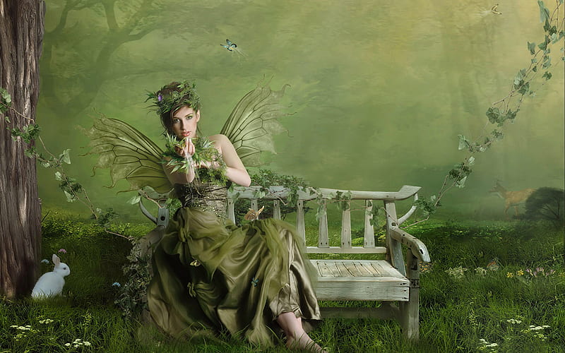 Fantasy Fairy and Background, Fairy Aesthetic, HD wallpaper | Peakpx