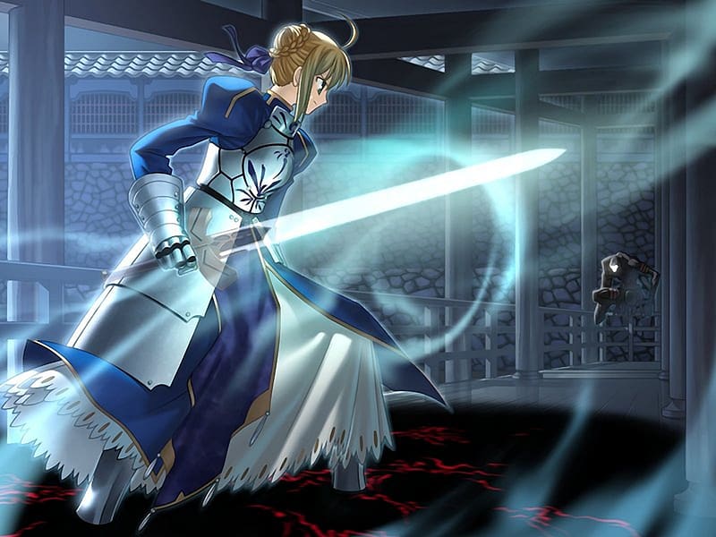 Anime, Saber (Fate Series), Fate/stay Night, Assassin (Fate/stay Night), Fate Series, HD wallpaper
