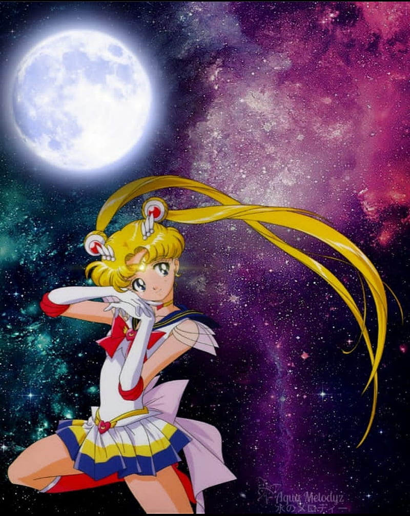 Sailor Moon, anime, super, HD phone wallpaper