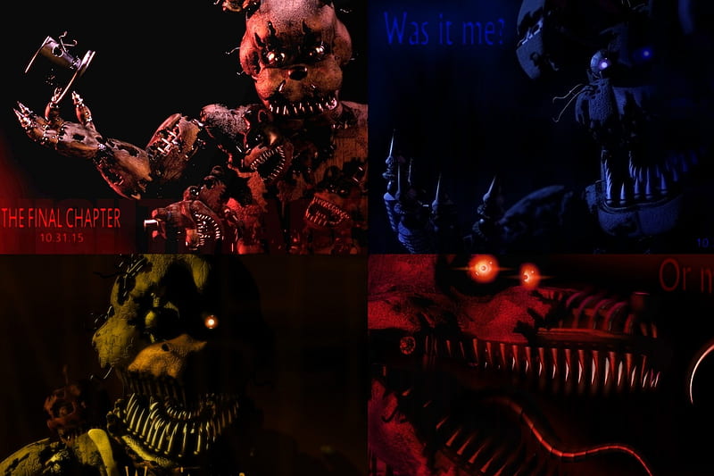Five nights at Freddy's part 2, Emo, Darkness, Gothic, Zexon, HD wallpaper