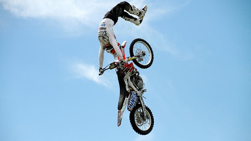 Sports, Honda, Motocross, Bike, Acrobatics, HD wallpaper