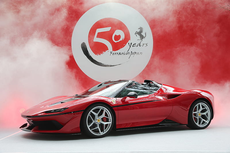 2016 Ferrari J50, Convertible, Custom, Turbo, V8, car, HD wallpaper