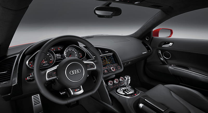 2013 Audi R8 - Interior , car, HD wallpaper