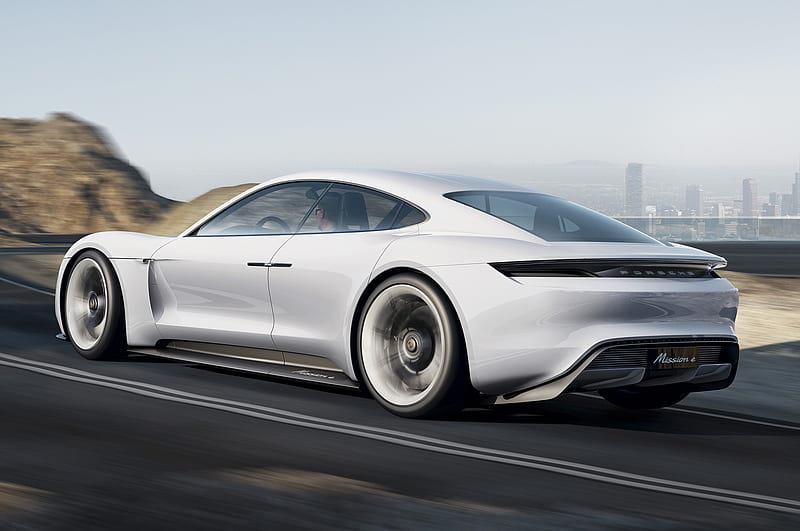 Porsche Mission E Concept, porsche, carros, concept-cars, HD wallpaper
