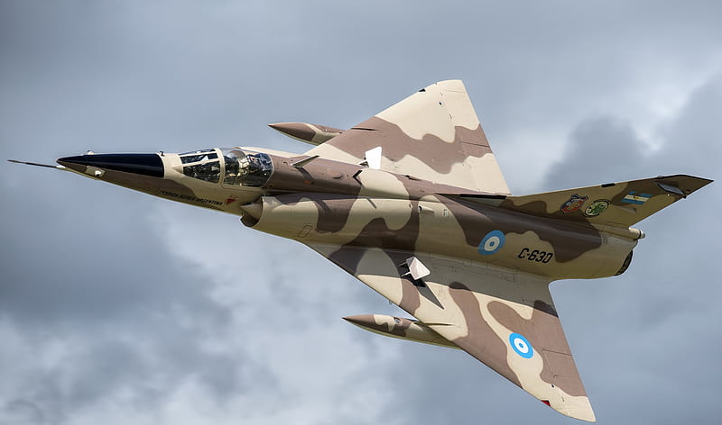Dassault Mirage 3 (Argentina Air Force), Dassault Mirage 3, Mirage 3, French Aircraft, Argentina Air Force, HD wallpaper