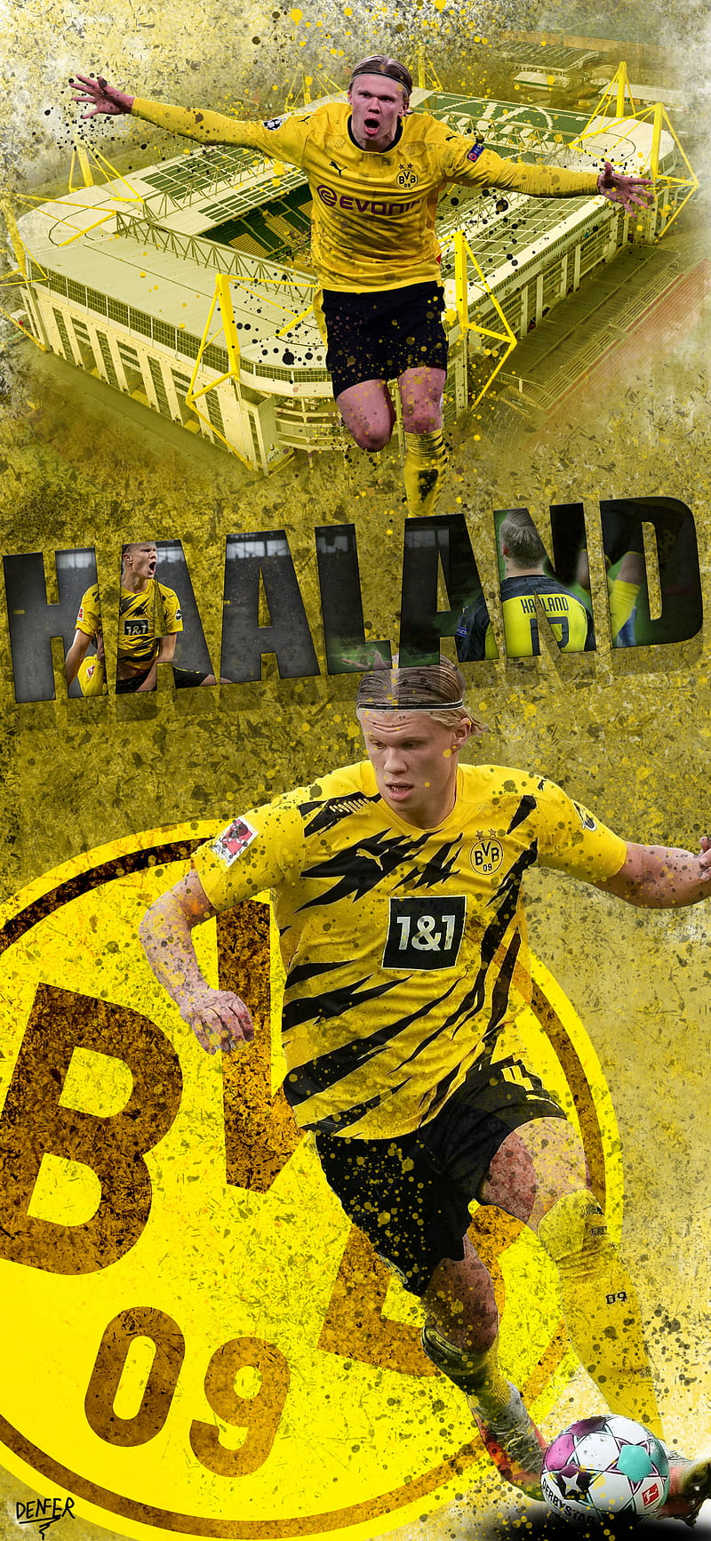 Haaland, Borussia Dortmund, reus, Euro 2020, Erling Haaland, Football, BVB, HD phone wallpaper