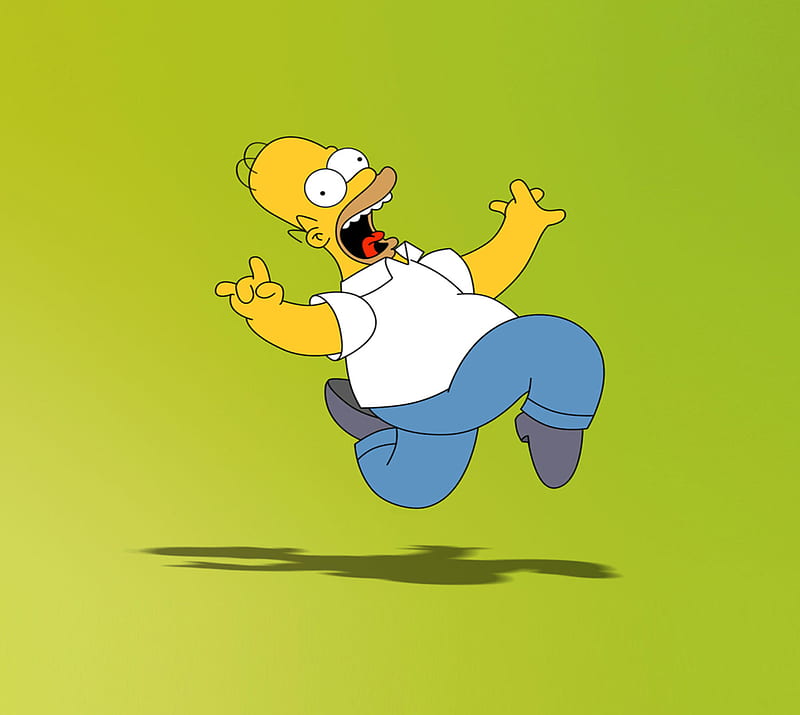 Homer Simpson, cartoons, HD wallpaper