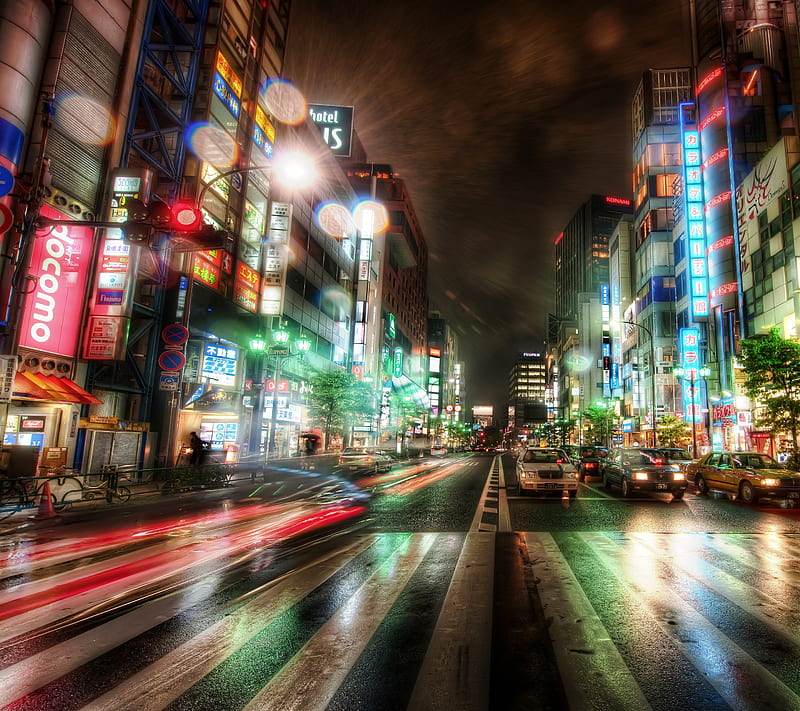 Tokyo, asia, asian, city, japan, japanese, road, street, HD wallpaper