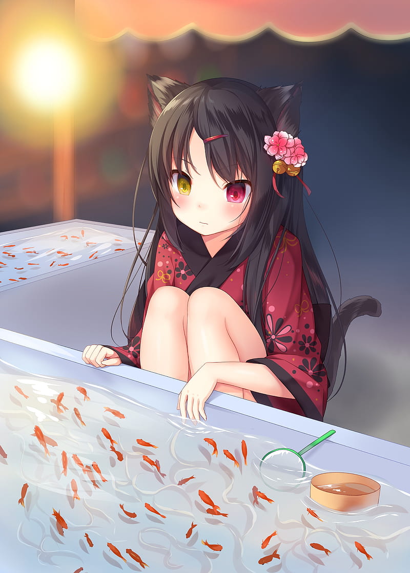 Anime Cat Girl AI Generative 24700753 PNG