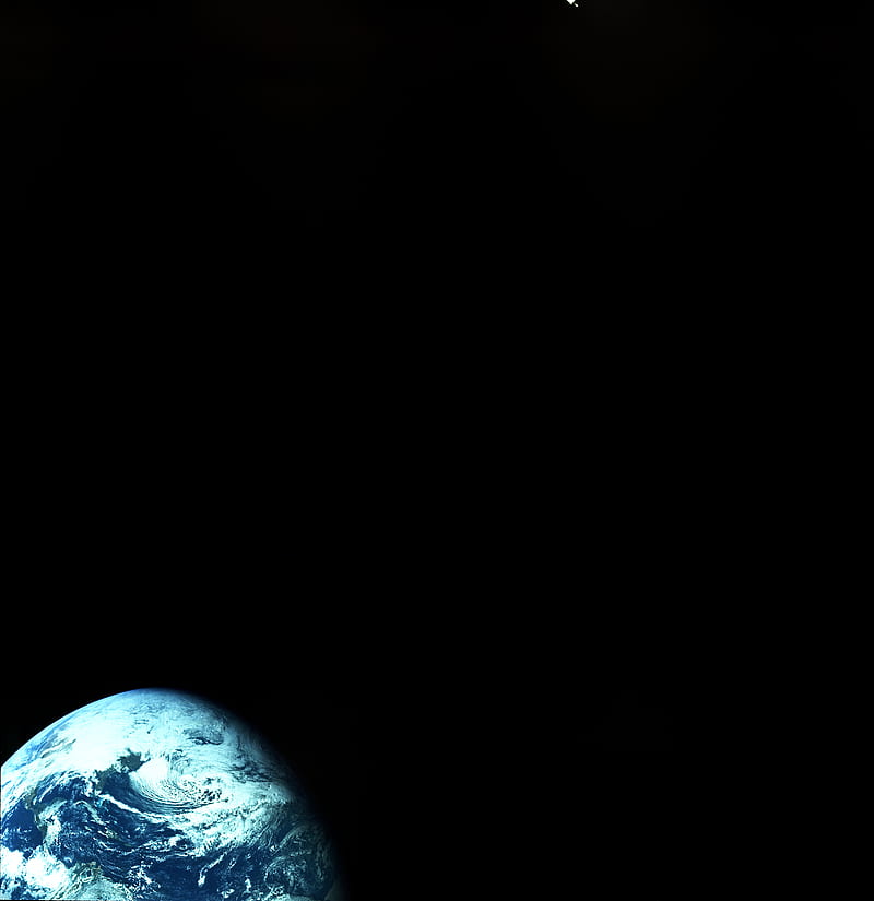 earth, planet, black, clouds, HD phone wallpaper