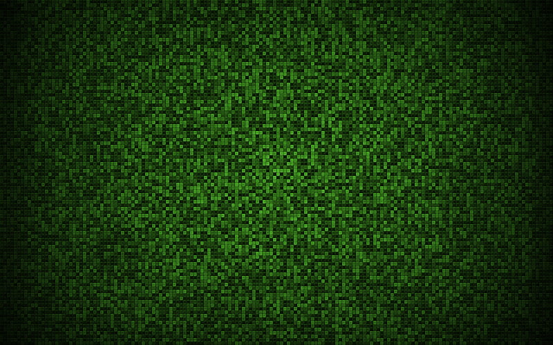 Green pixel texture, green squares texture, pixel background, green small  tile texture, HD wallpaper | Peakpx