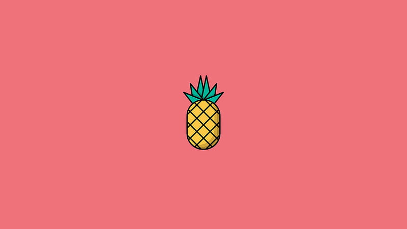 ananas, love, pineapple, HD wallpaper
