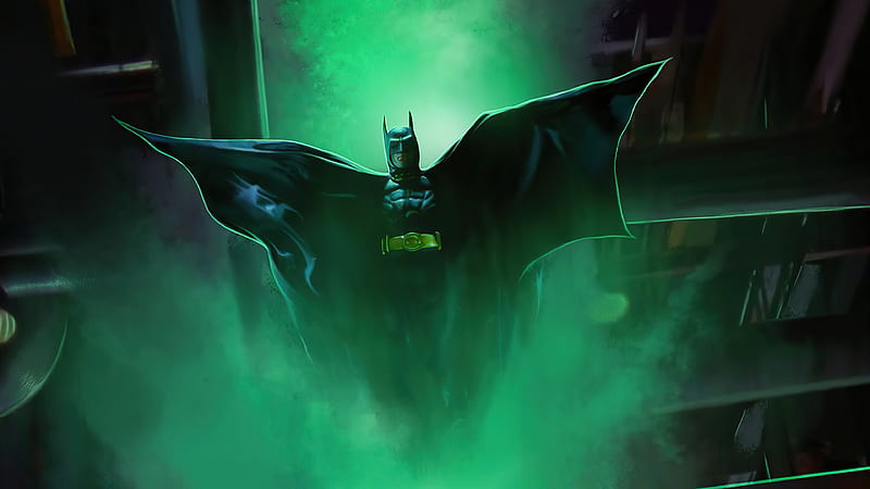 Batman Michael Keaton 2020, batman, superheroes, artwork, HD wallpaper