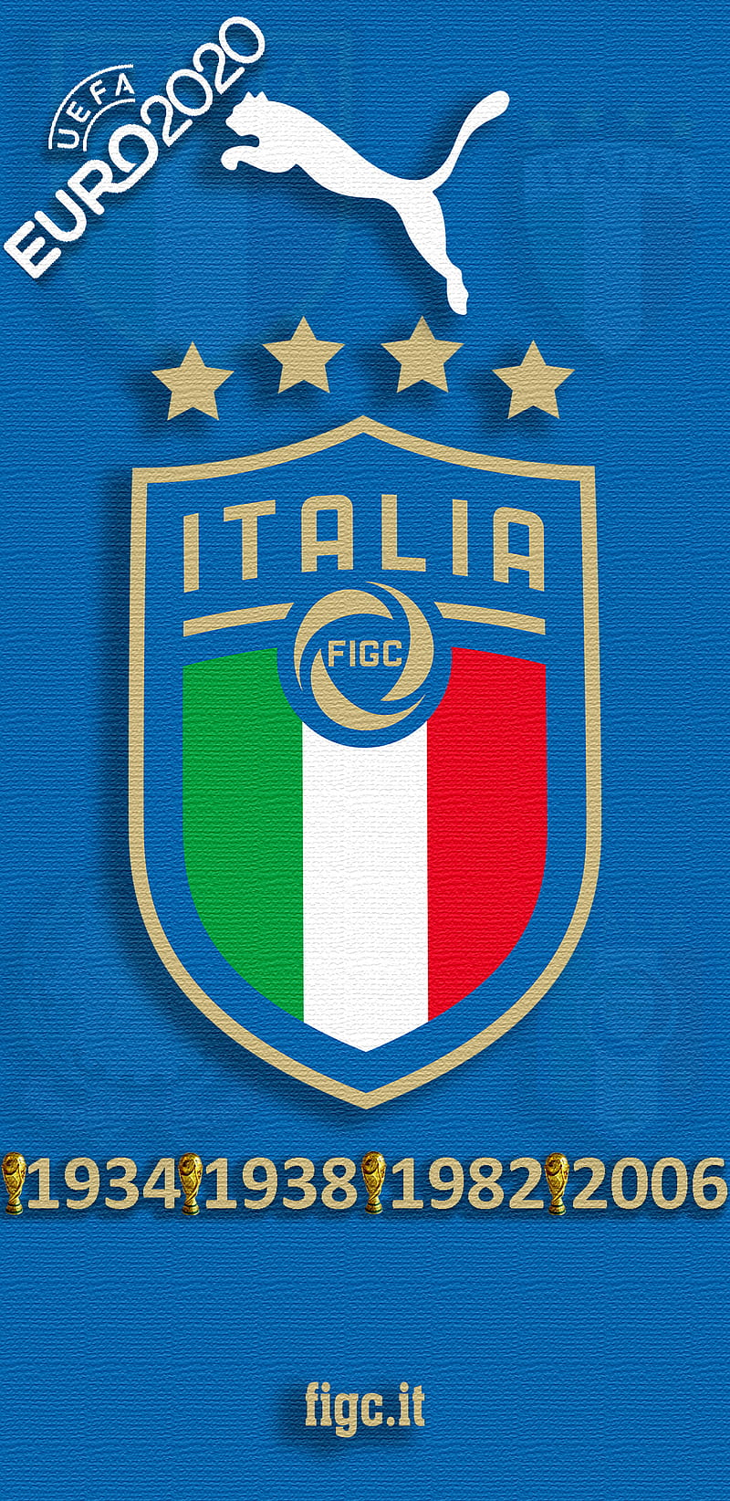 ITALY 2020 NOTE 9, euro 2020, fifa, figc, gli azzurri, ita, la squadra azzurra, puma, samsung galaxy note 9, HD phone wallpaper