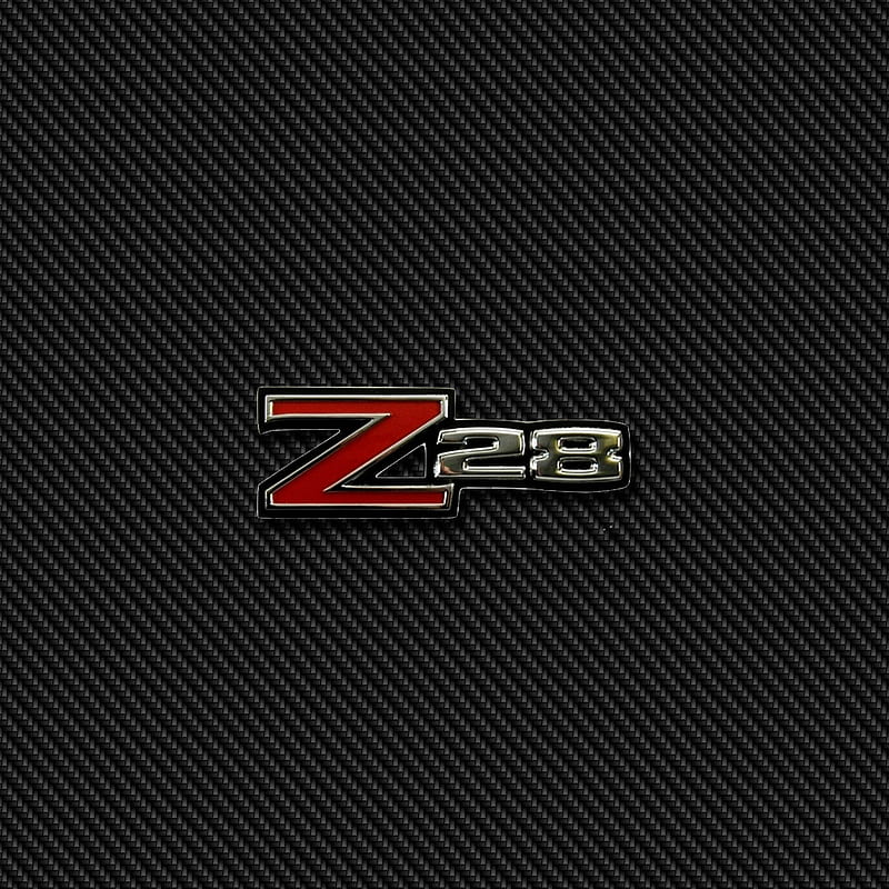 Z28 Carbon, badge, camaro, chevrolet, chevy, emblem, logo, z28, HD phone wallpaper