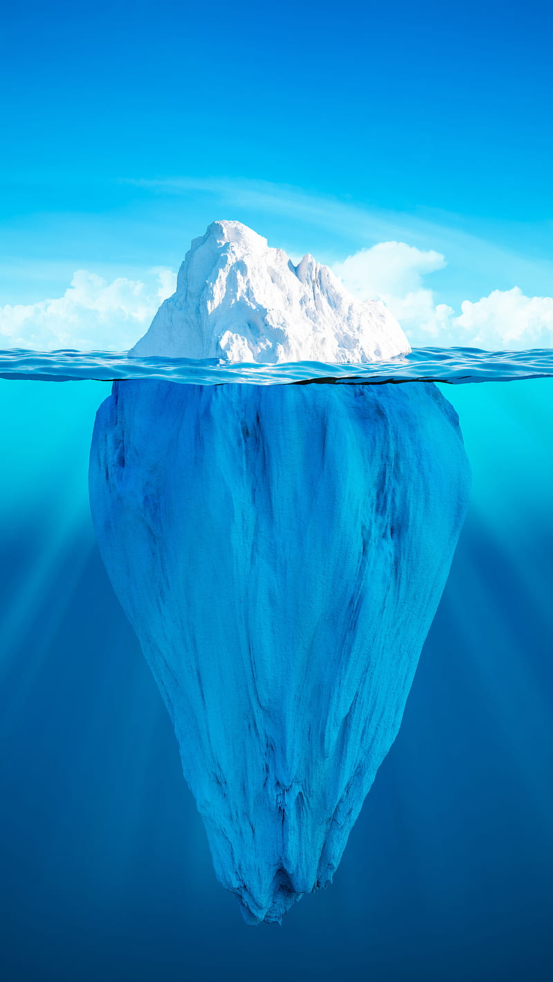 Iceberg Minimalist Wallpaper HD Minimalist 4K Wallpapers Images and  Background  Wallpapers Den