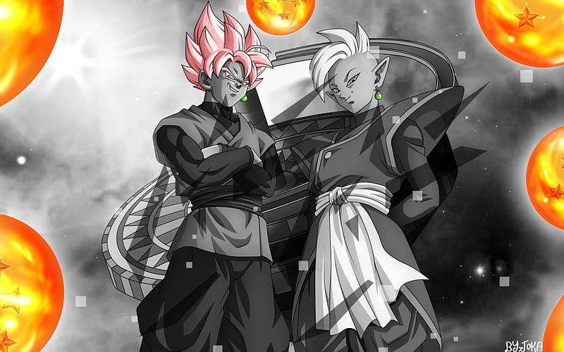 1080p Free Download Black Goku Zamasu Fan Art Dbs Manga Son Goku Black Artwork Dragon 0095