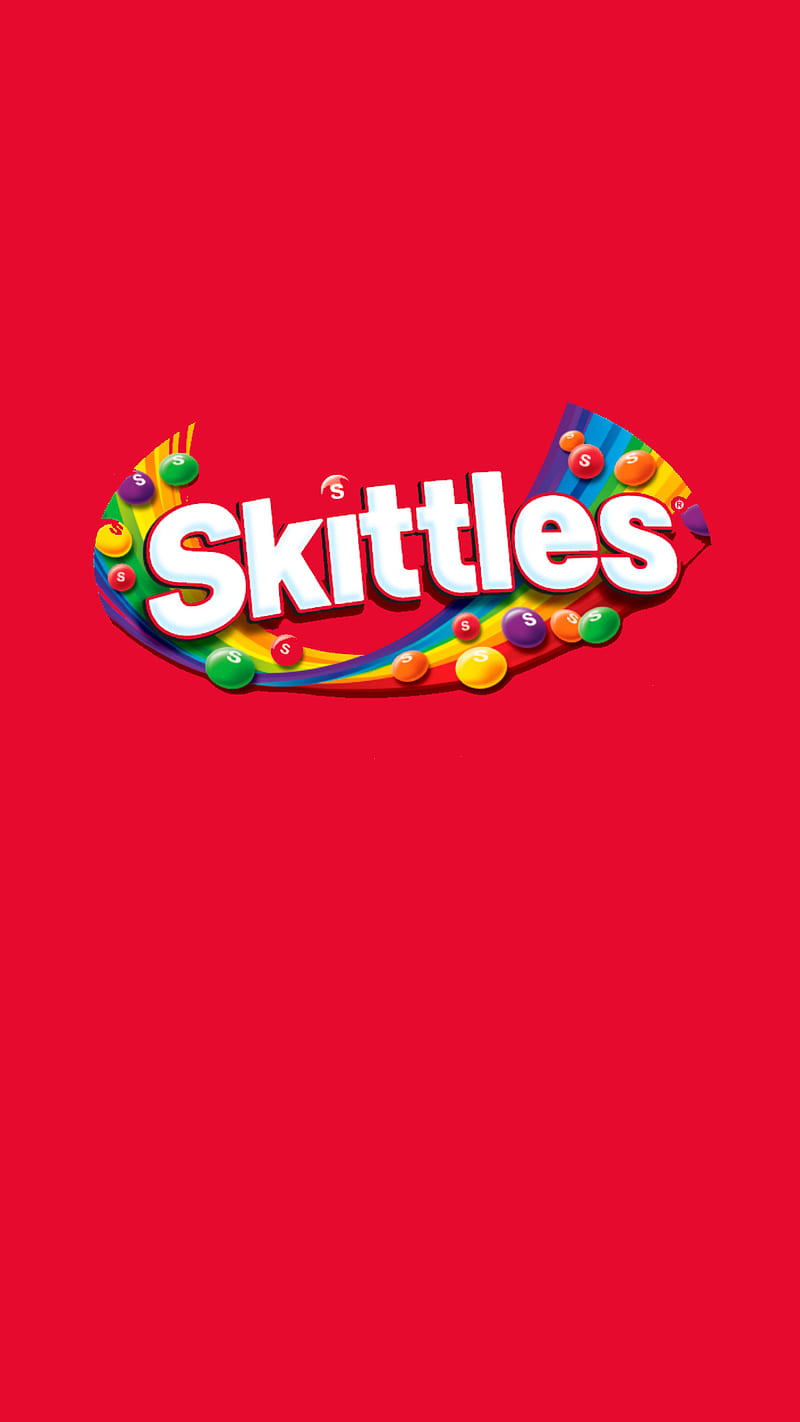 taste the rainbow, candy, red, skittles, sweet, HD phone wallpaper