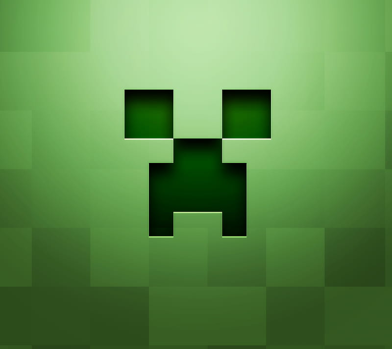 Minecraft Creeper, craft, creeper, face, game, mine, minecraft, HD wallpaper