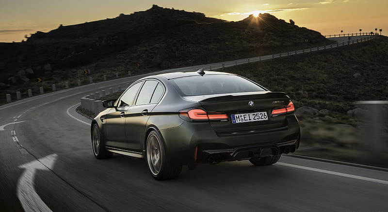 2022 BMW M5 CS - Rear Three-Quarter, car, HD wallpaper | Peakpx