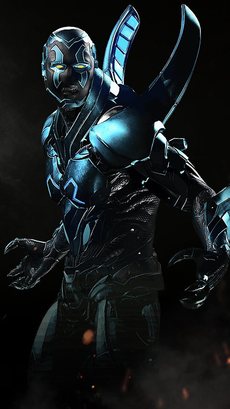 Blue Beetle, character, game, injustice, HD phone wallpaper
