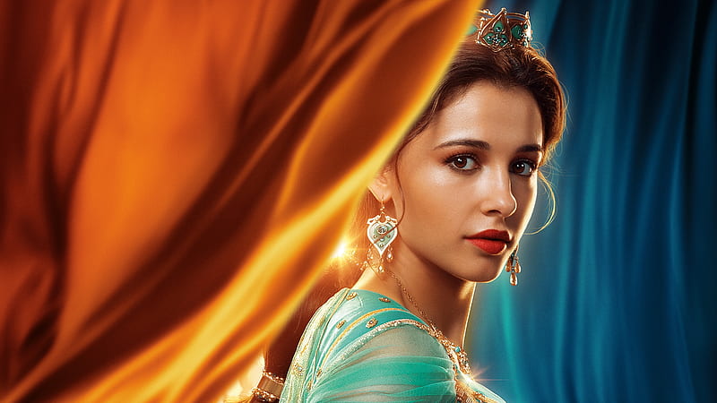 Princess Jasmine In Aladdin 2019 , aladdin-movie, naomi-scott, jasmine, aladdin, movies, 2019-movies, HD wallpaper