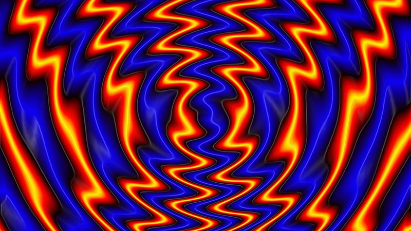 Cool Lines Hypnotic Art Trippy, HD wallpaper