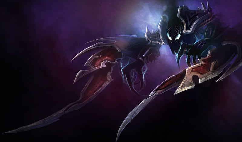 Nocturne- The Eternal Nightmare, splash, the eternal nightmare, nightmare, nocturne splash, nocturne, video game, league of legends, HD wallpaper