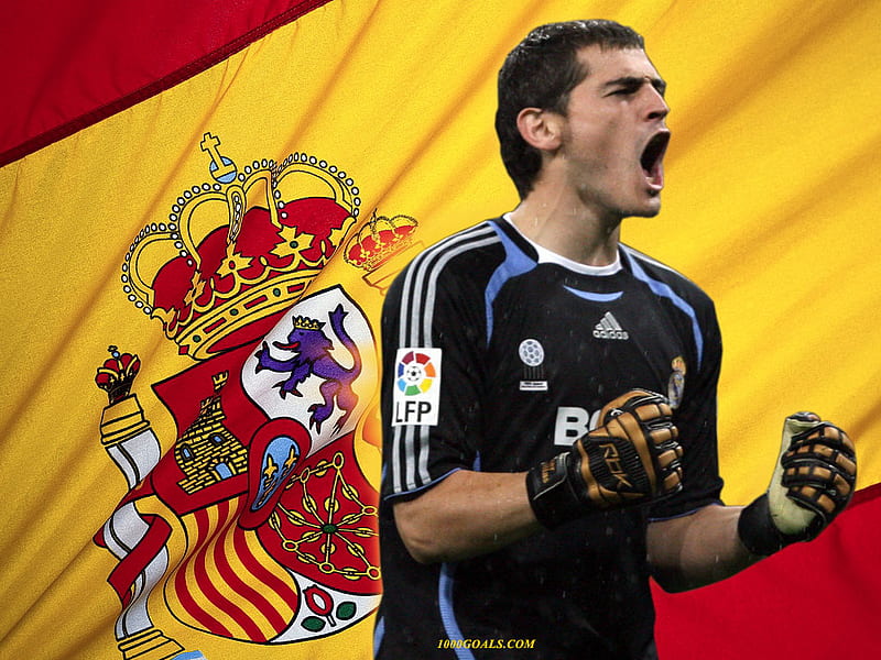 Iker Casillas, soccer, HD wallpaper