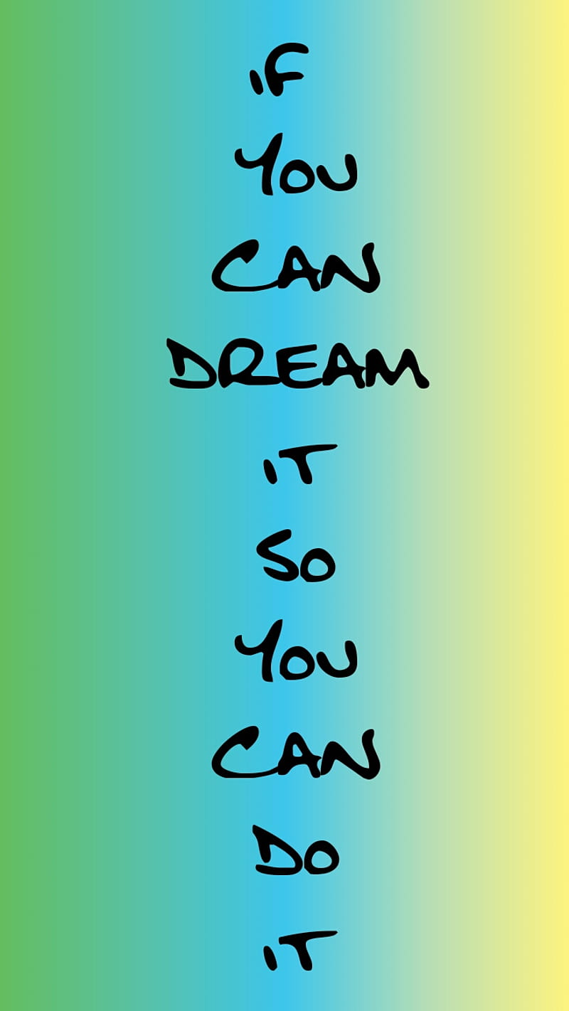 You Can, dreams, sayings, success, thoughts, HD phone wallpaper