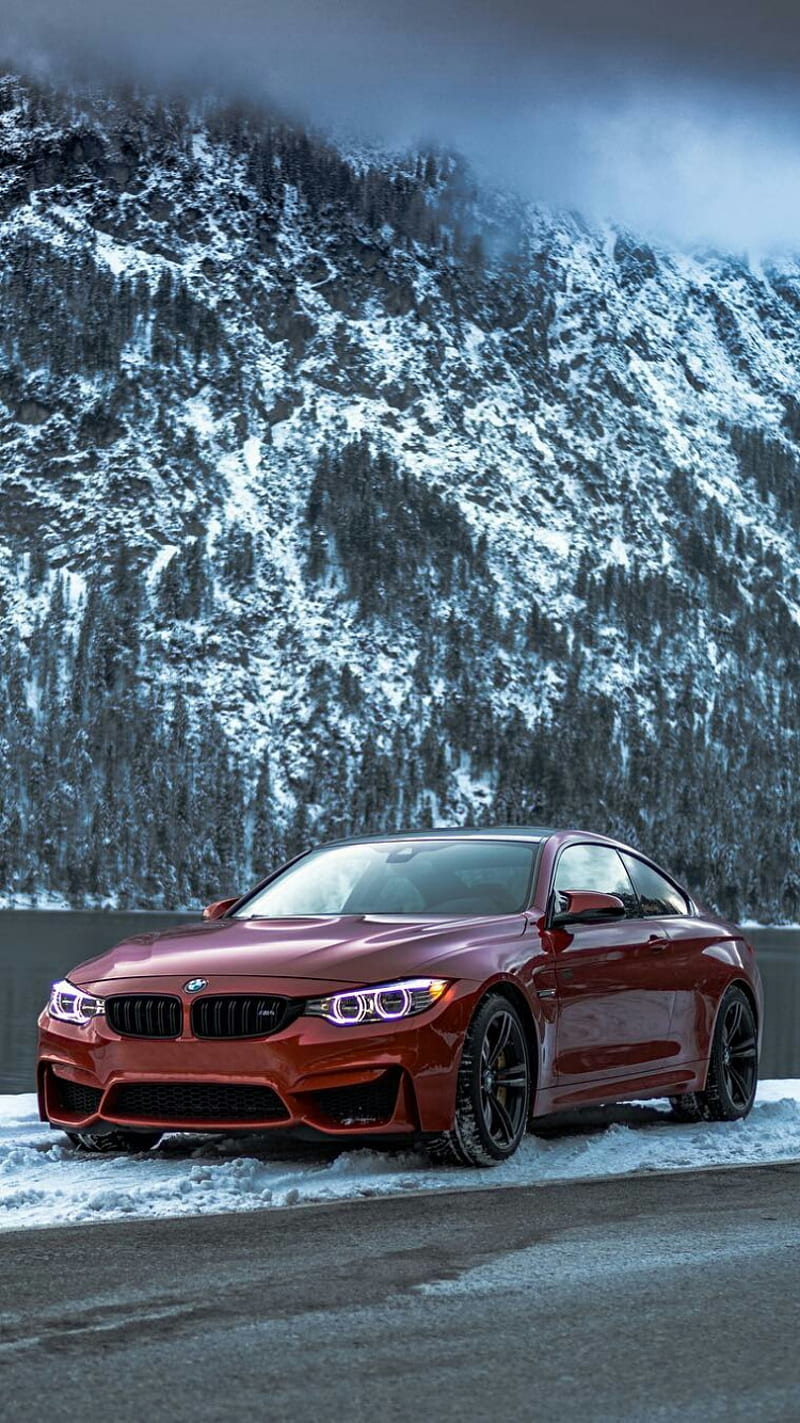 Bmw M4 Car Coupe F82 M Power Mountain Nature Vehicle Winter Hd Mobile Wallpaper Peakpx
