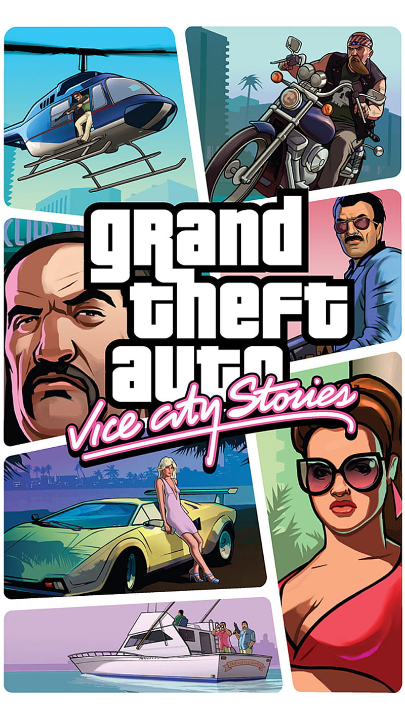 GTA ViceCity Stories, auto, city, grand, theft, tommy, vercetti, vice, vice city, victor, HD phone wallpaper