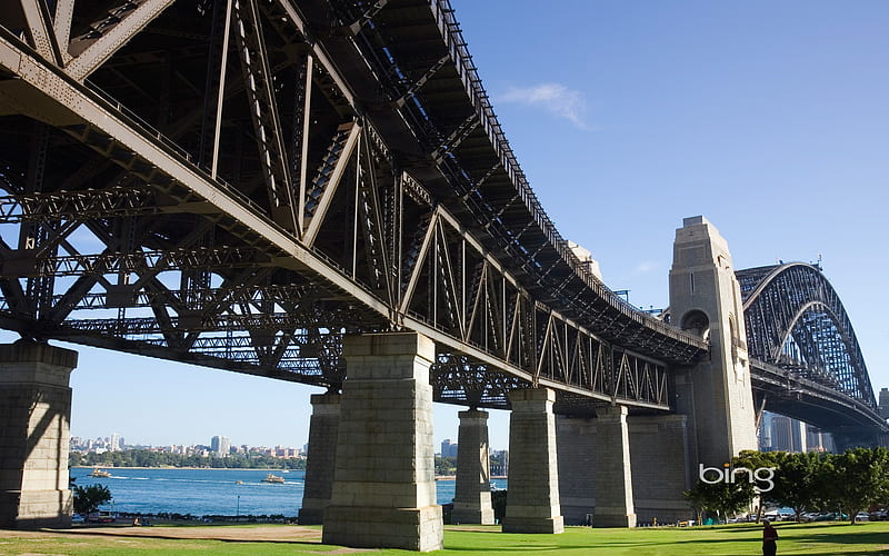 Bradfield Park Sydney Harbour Bridge, HD wallpaper
