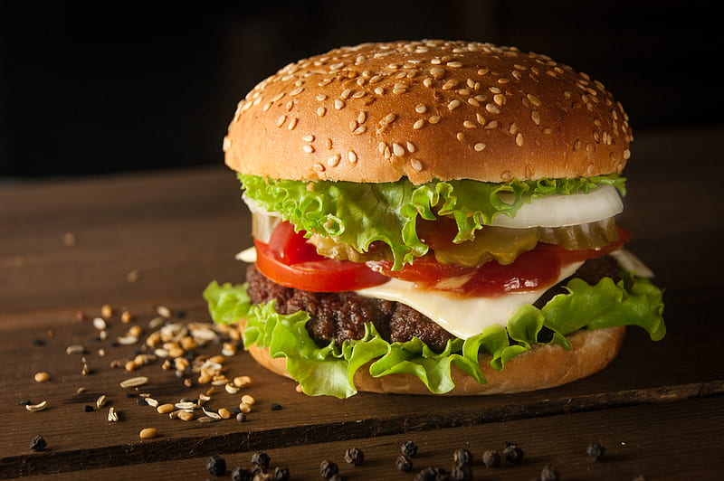 Cheeseburger 4K wallpapers for your desktop or mobile screen free and easy  to download