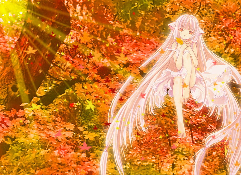 Chobits, persicom, anime, chi, HD wallpaper