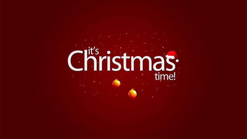 Its Christmas Time Christmas Countdown, HD wallpaper