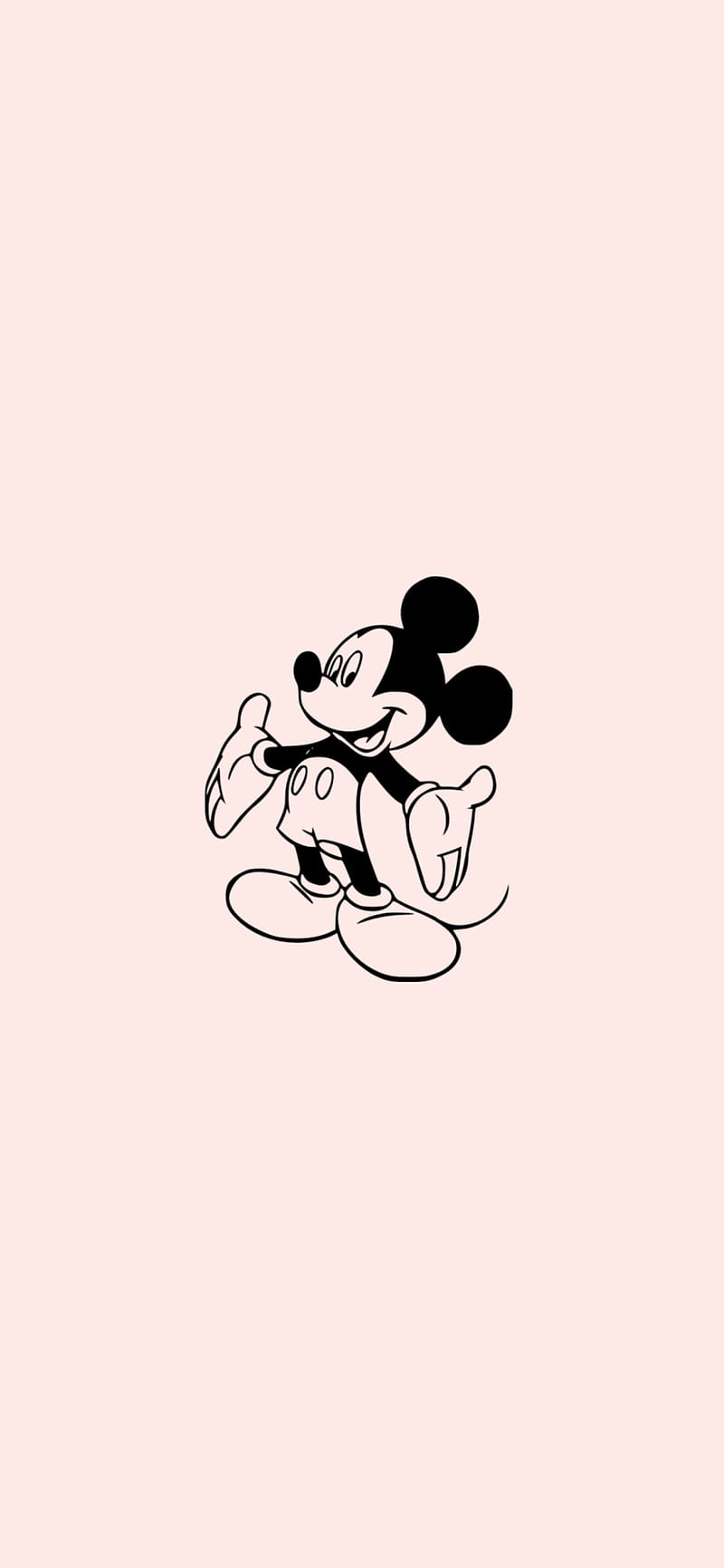 Mickey Mouse Light Pink - Mickey Mouse, Pastel Pink, HD phone wallpaper |  Peakpx