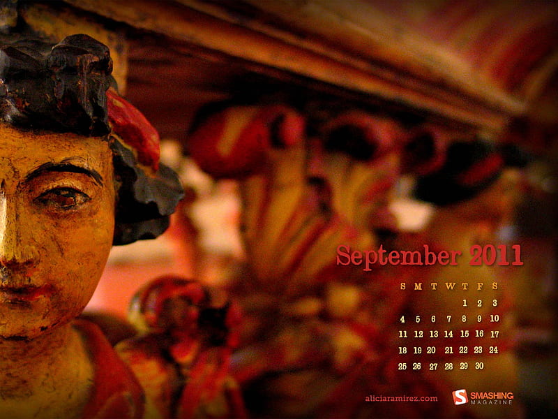 La Mesa-September 2011-Calendar, HD wallpaper