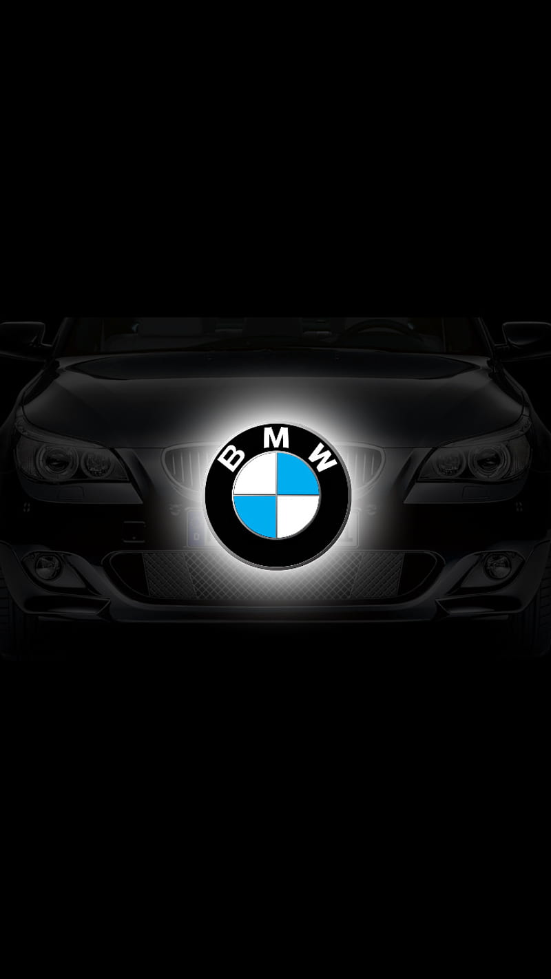 BMW logo, bmw e60, logo, HD phone wallpaper