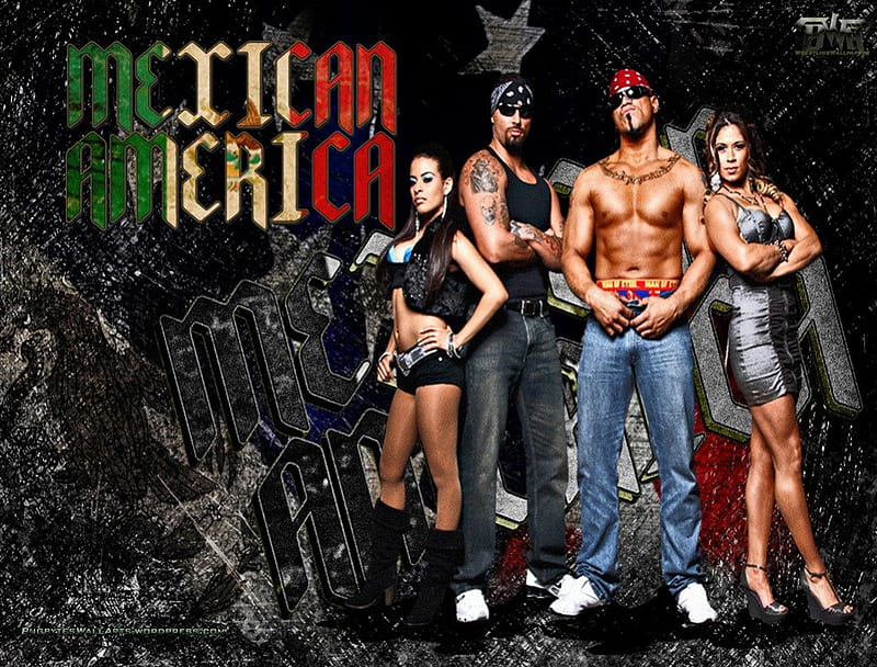 Mexican America, rosita, wrestling, mexican, hernandez, impact, sarita, lax, tna, america, nwa, HD wallpaper