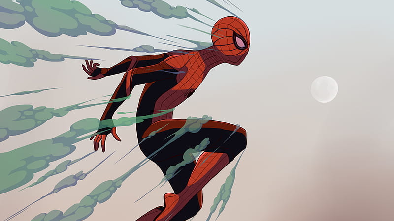 Spider Man Fan Made, spiderman, superheroes, artwork, artist, behance, HD wallpaper