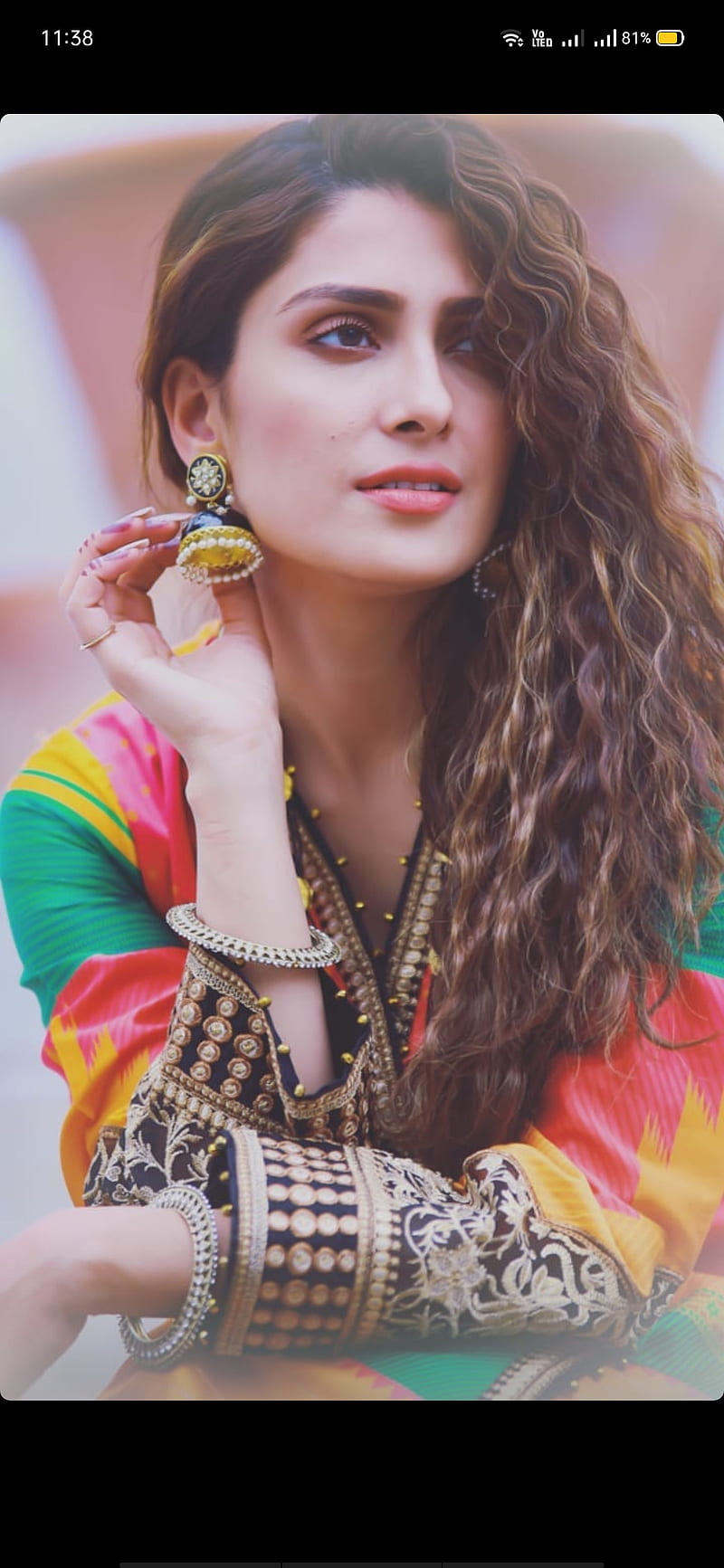 Ayeza khan, actress, heroine, HD phone wallpaper