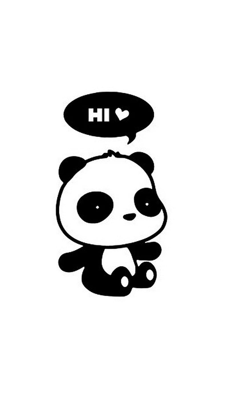 Panda, animal, black, black and white, china, chinese, cute, hi ...