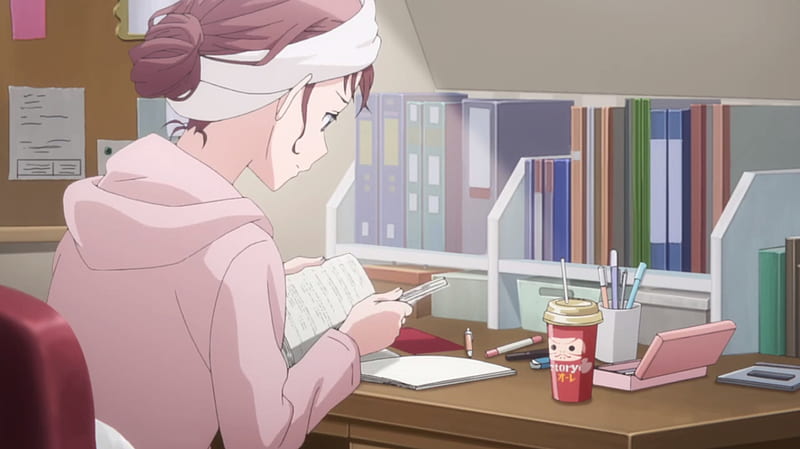 Girls Study Table, Anime Girl Studying, HD wallpaper | Peakpx