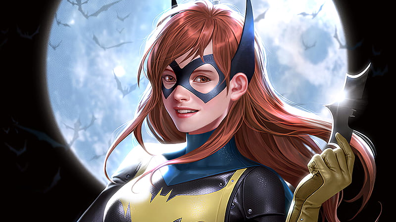 Batwoman Cute, batwoman, superheroes, artwork, artstation, HD wallpaper