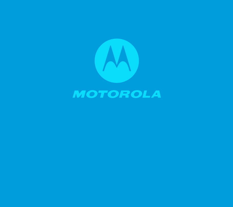 Moto Fancy Blue, logo, motorola, HD wallpaper