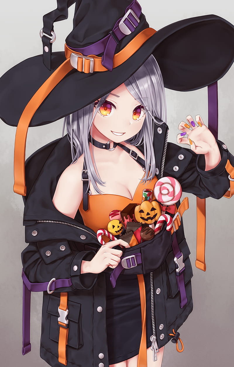 ArtStation - 550 |4K Captivating Anime Halloween Art illustration reference  now in shop!