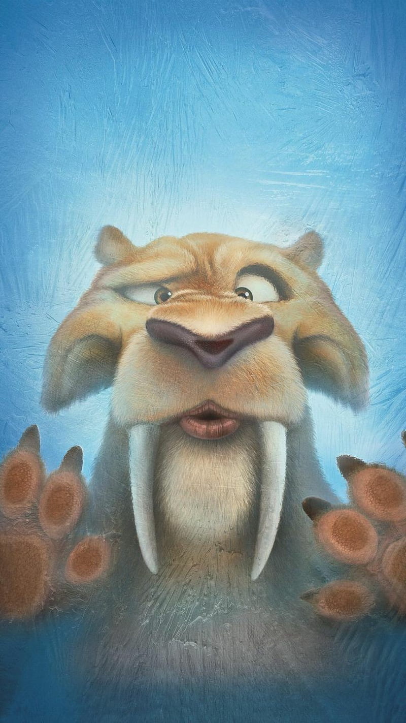 Diego, ball, ice age, lion, super, tiger, HD phone wallpaper