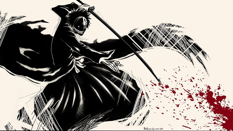 Download Intense Bleach Muramasa Battle Scene Wallpaper