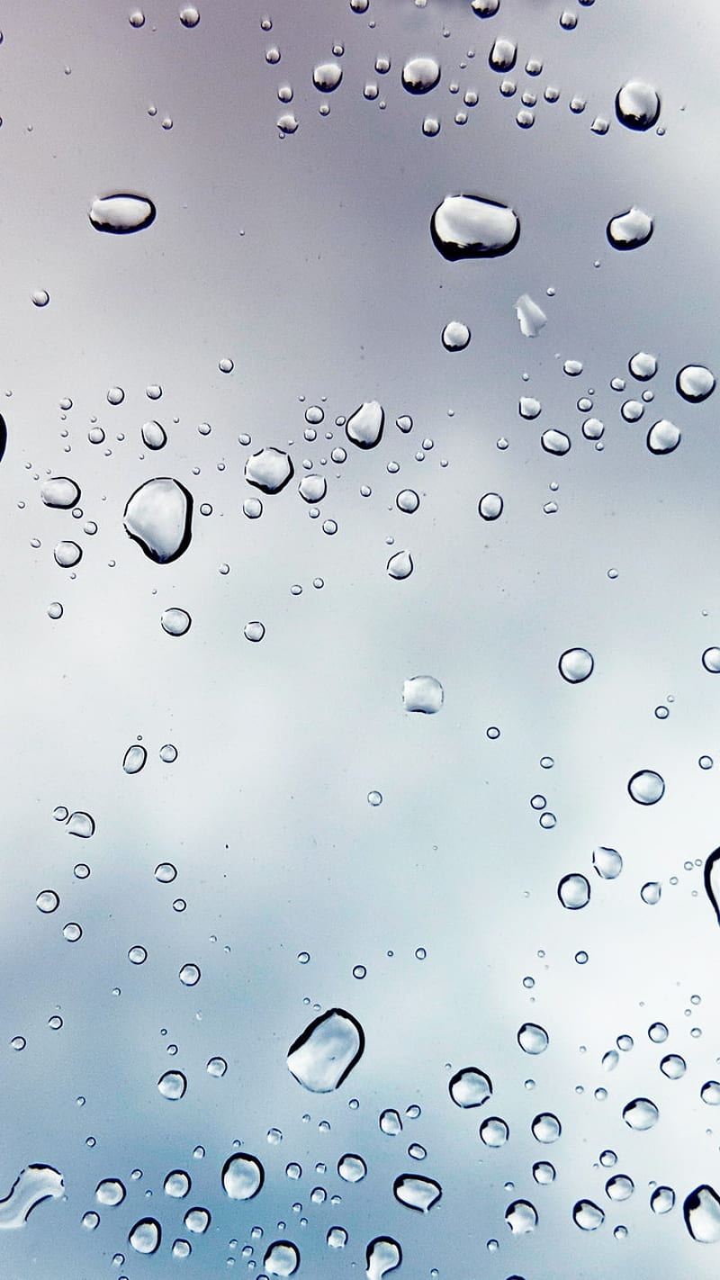rainwater 2019, newyear19, rain, water, glass, drops, soothing, basic, HD phone wallpaper